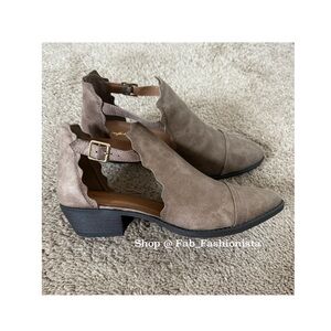 Distressed Booties size 8.5